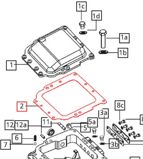 Mahindra Tractor Gasket - Cover Shifter to Rail Housing 006504481C2 Mahindra Direct Parts