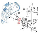 Mahindra Tractor Gasket Exhaust Pipe 18711061201 Mahindra Direct Parts