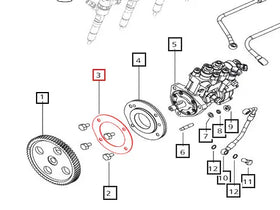 Mahindra Tractor Gasket Fuel Injection Pump Adaptor 006025888V1 Mahindra Direct Parts