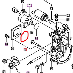 Mahindra Tractor Gasket - Governor Case Cover 119717-61070 Mahindra Direct Parts