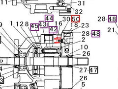 Mahindra Tractor Gasket - HST Unit 19581301540