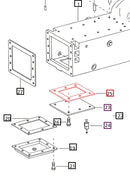 Mahindra Tractor Gasket Hand Hole Cover 000032580B12 Mahindra Direct Parts