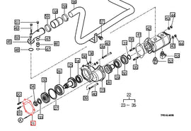 Mahindra Tractor Gasket Hydraulic Pump 19965103021 Mahindra Direct Parts