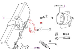 Mahindra Tractor Gasket Intake Connecting Pipe 000020247E05