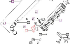 Mahindra Tractor Gasket Intake Manifold 000020609E05