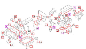 Mahindra Tractor Gasket Kit 3015 HST 30H9401011 Mahindra Direct Parts