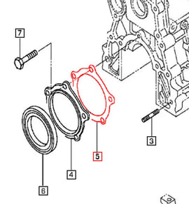 Mahindra Tractor Gasket Oil Seal Case 006053100N01 Mahindra Direct Parts