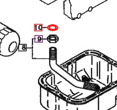 (Limited Availability) Mahindra Tractor Gasket Oil Strainer MF660036