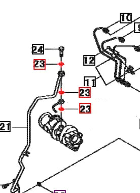 Mahindra Tractor Gasket - Pipe 31S9400950 Mahindra Direct Parts