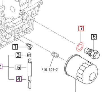 Mahindra Tractor Gasket - Relief Valve 34340-00700 Mahindra Direct Parts