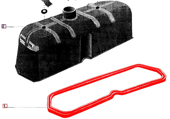 Mahindra Tractor Gasket Valve Housing Cover 001231005R1 Mahindra Direct Parts