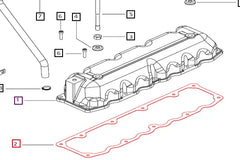 Mahindra Tractor Gasket Valve Housing Cover 006016318D1