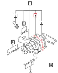 (Limited Availability) Mahindra Tractor Gasket Water Pump MM409326