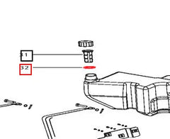Mahindra Tractor Gasket for Fuel Strainer E007539623D1