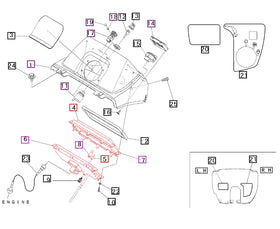 Mahindra Tractor Gauge Cluster 19572943001 Mahindra