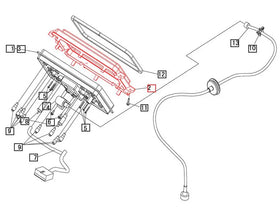 Mahindra Tractor Gauge Cover 10462853200 Mahindra Direct Parts
