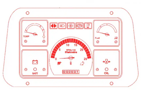 Mahindra Tractor Gauge / Instrument Cluster Mahindra