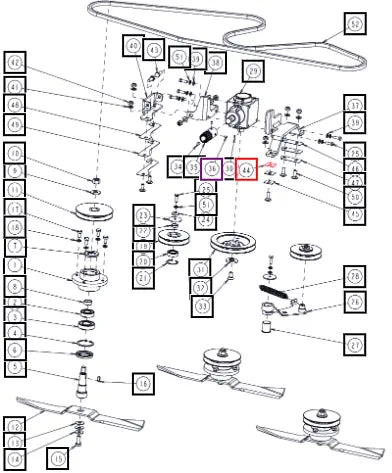 Mahindra Tractor Gb Mtg. Bkt Shim A 1mm CNSX09D01010N Mahindra Direct Parts