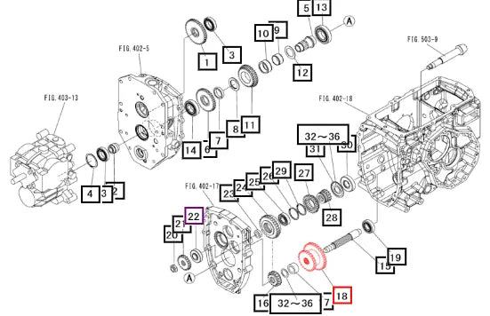 Mahindra Tractor Gear 25 35T 19021742000 Mahindra Direct Parts
