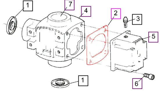 Mahindra Tractor Gear Box Gasket WMM66519 Mahindra Direct Parts
