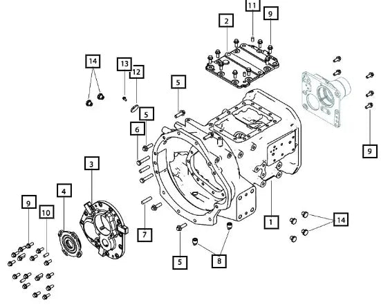 Mahindra Tractor Gear Reverse Driving25T Mpst 006512709U1 Mahindra Direct Parts