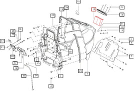 Mahindra Tractor Glovebox Box 007535376D1 Mahindra