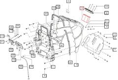(Limited Availability) Mahindra Tractor Glovebox Box 007535376D1