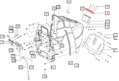 (Sold Out) Mahindra Tractor Glovebox Lid 007505246D91