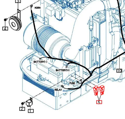 Mahindra Tractor Glow Fuse 36502612620 Mahindra Direct Parts