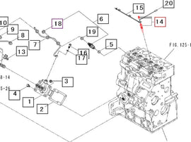 Mahindra Tractor Glow Plug 99940006120 Mahindra Direct Parts
