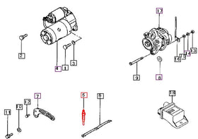 Mahindra Tractor Glow Plug MM43214803 Mahindra Direct Parts