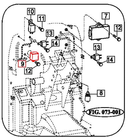 Mahindra Tractor Glow Plug Timer 16626692100 Mahindra Direct Parts