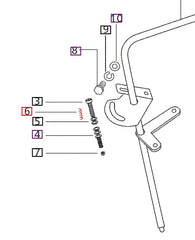 Mahindra Tractor Governor Control Spring 003047323R1