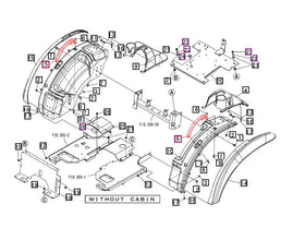 Mahindra Tractor Grab Handle 10383509000 Mahindra