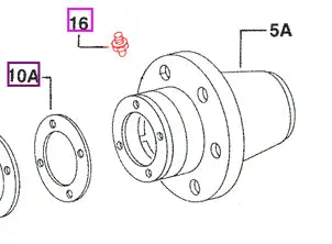 Mahindra Tractor Grease Nipple 1/8 NPT 000109461 Mahindra Direct Parts