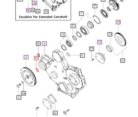 Mahindra Tractor Grease Seal Front Cover 006000876F1 Mahindra
