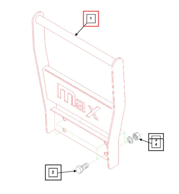 Mahindra Tractor Grill Guard KMW10083431 Mahindra