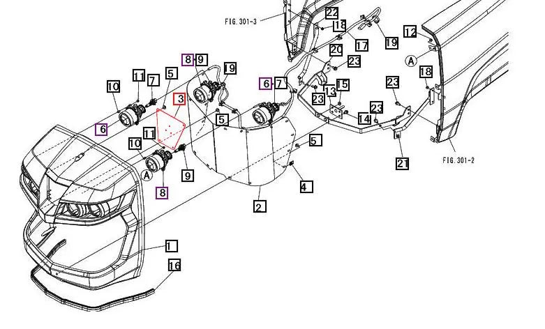 Mahindra Tractor Grill Screen B 19021133AG0 Mahindra Direct Parts