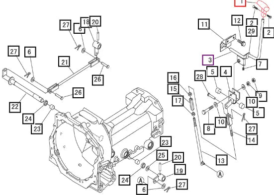 Mahindra Tractor Grip 06970012608 Mahindra Direct Parts