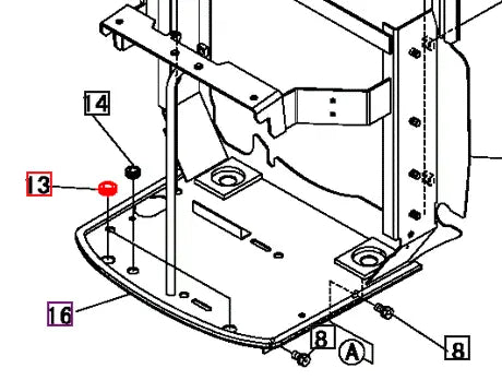 Mahindra Tractor Grommet 00401001200 Mahindra Direct Parts