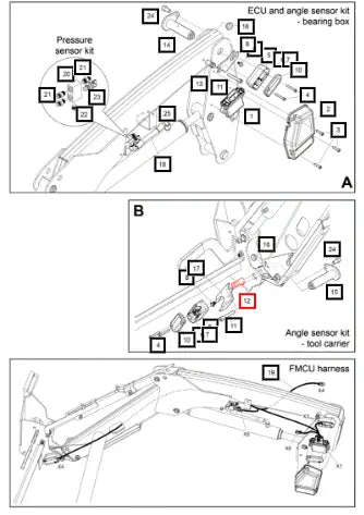Mahindra Tractor Guide Pin 60081022ALO Mahindra Direct Parts
