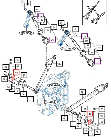 Mahindra Tractor Guide, Draft Sensor 19025200030 Mahindra Direct Parts