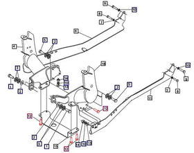 Mahindra Tractor HEX Head Cap Screw -13 x 1.5 KMW05452106 Mahindra