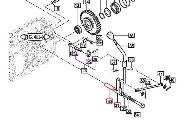 Mahindra Tractor HIB (13x17x61) 16702440070 Mahindra Direct Parts
