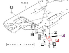 (Limited Availability) Mahindra Tractor HST Arm B 16067945AG0