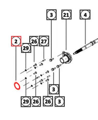 Mahindra Tractor HST Damper 006528779N91