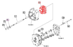 Mahindra Tractor HST Transmission 19581301000