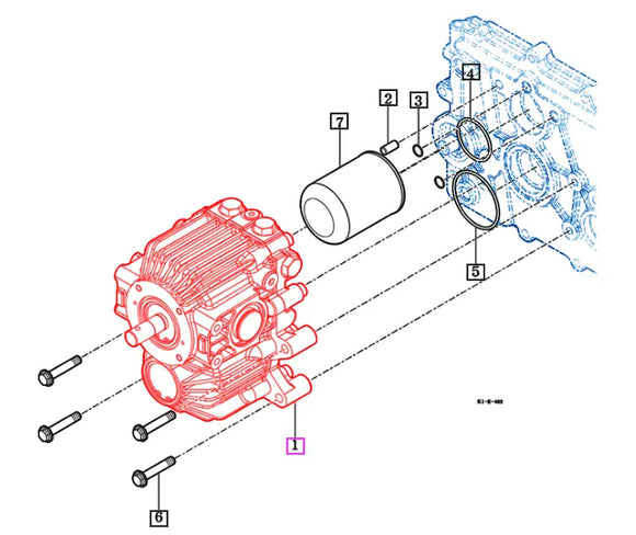 Mahindra Tractor HST Transmission Assembly 11102302001 Mahindra Direct Parts