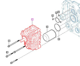 Mahindra Tractor HST Transmission Assembly 11612302000GB Mahindra Direct Parts