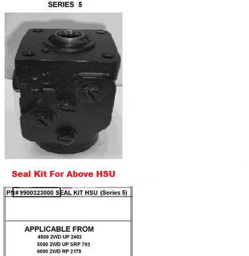 Mahindra Tractor HSU Steering Unit (Series 5) Seal Kit 9900323000 Mahindra Direct Parts